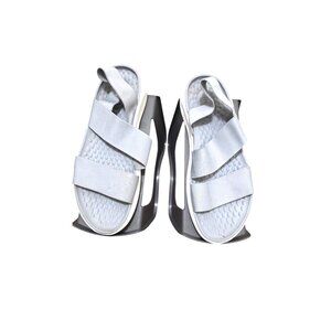 Lite Ride by Crocs Women's Stretch Sandals Gray Size 9 Comfortable Lightweight